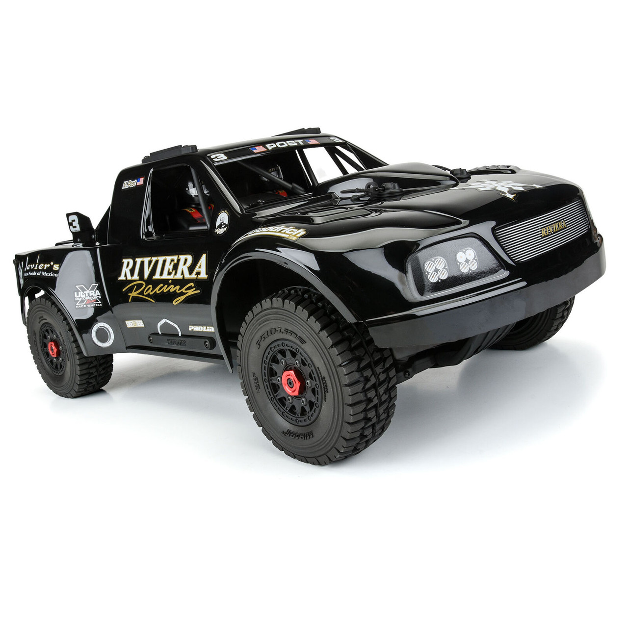 Pro-Line PRO363818 1/8 Pre-Cut 1997 Ford F-150 Truck Riviera Black
