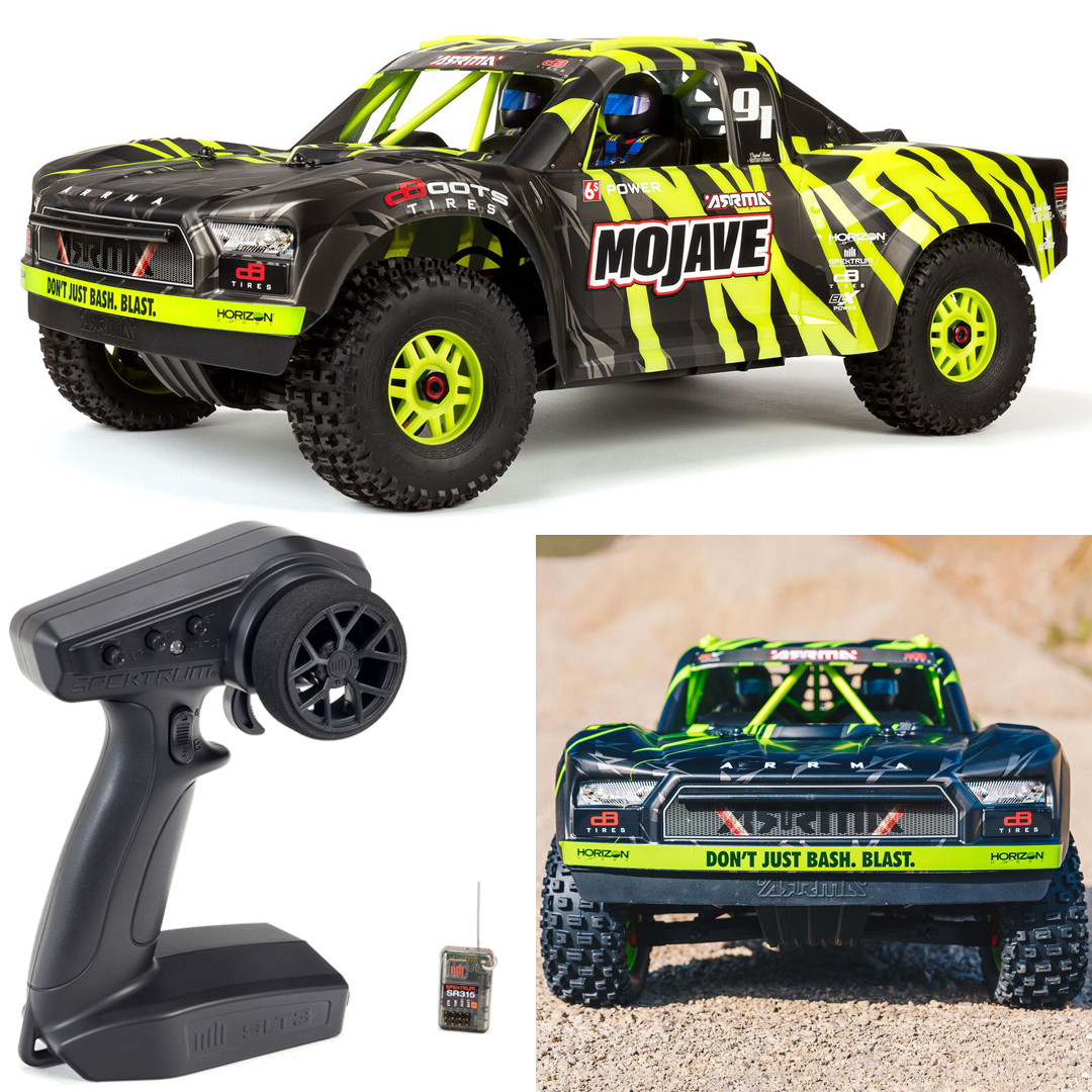 ARRMA RC Truck 1/7 Mojave 6S V2 4WD BLX Desert Truck with Spektrum