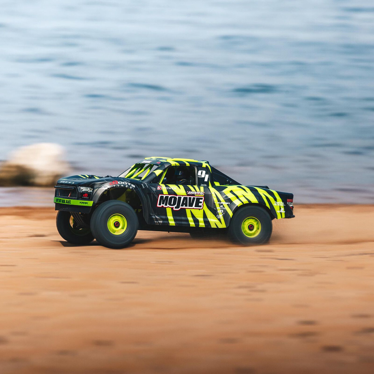 ARRMA 1/7 MOJAVE 6S V2 4X4 BLX Desert Truck w/ Spektrum Firma RTR