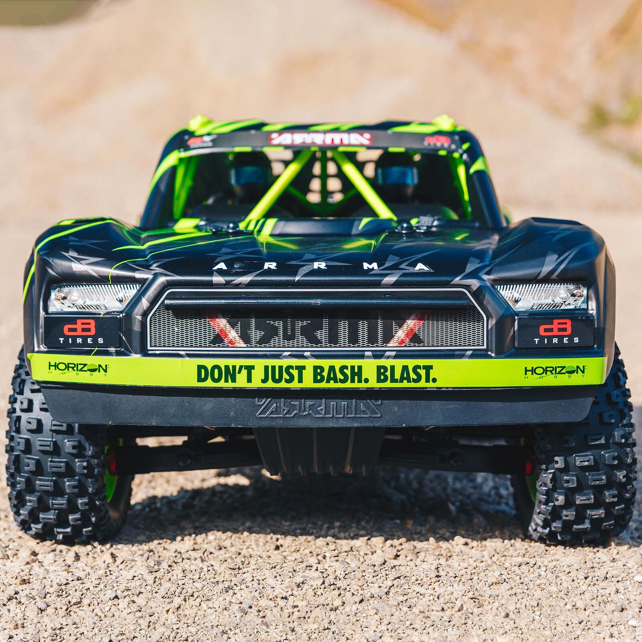 ARRMA 1/7 MOJAVE 6S V2 4X4 BLX Desert Truck w/ Spektrum Firma RTR