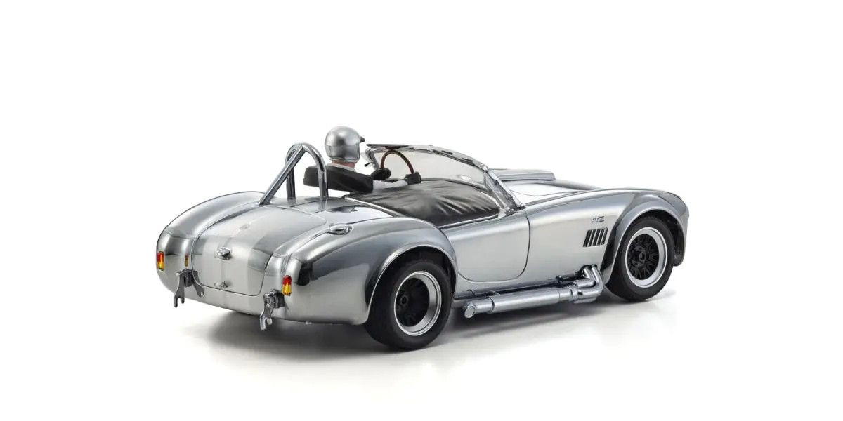 Kyosho 66610C FIRST Mini-Z Shelby Cobra 427 S/C RTR Chrome - Nitro
