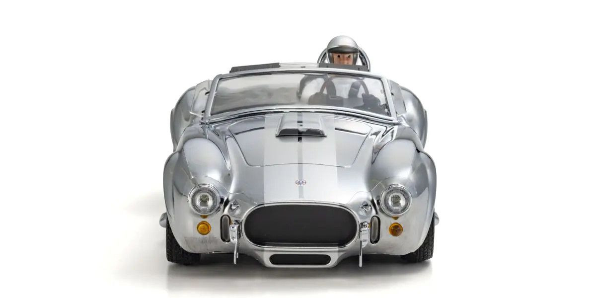 Kyosho 66610C FIRST Mini-Z Shelby Cobra 427 S/C RTR Chrome - Nitro