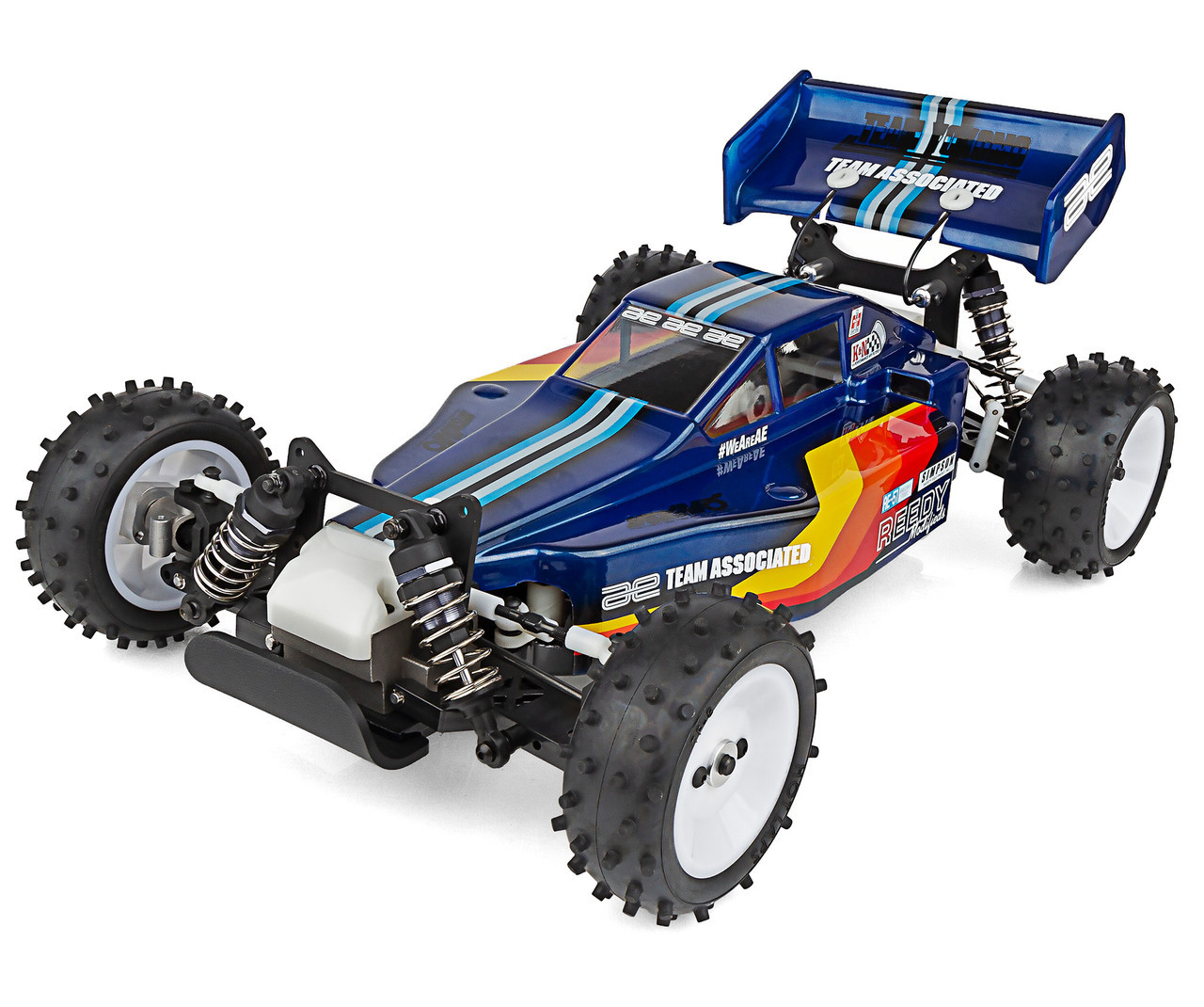 Associated 9065 1/10 Yokomo YZ-10 Classic 4WD Off-Road Buggy Blue