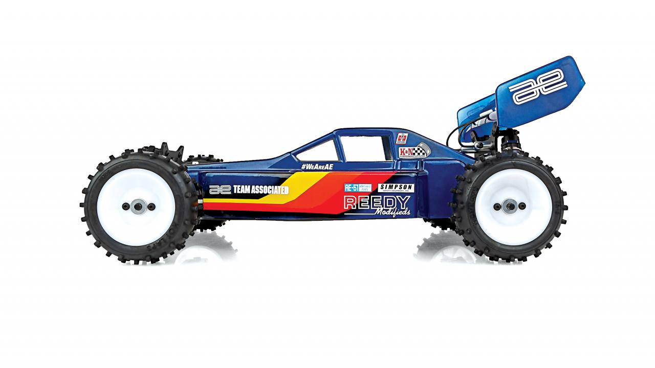 Associated 9065 1/10 Yokomo YZ-10 Classic 4WD Off-Road Buggy Blue