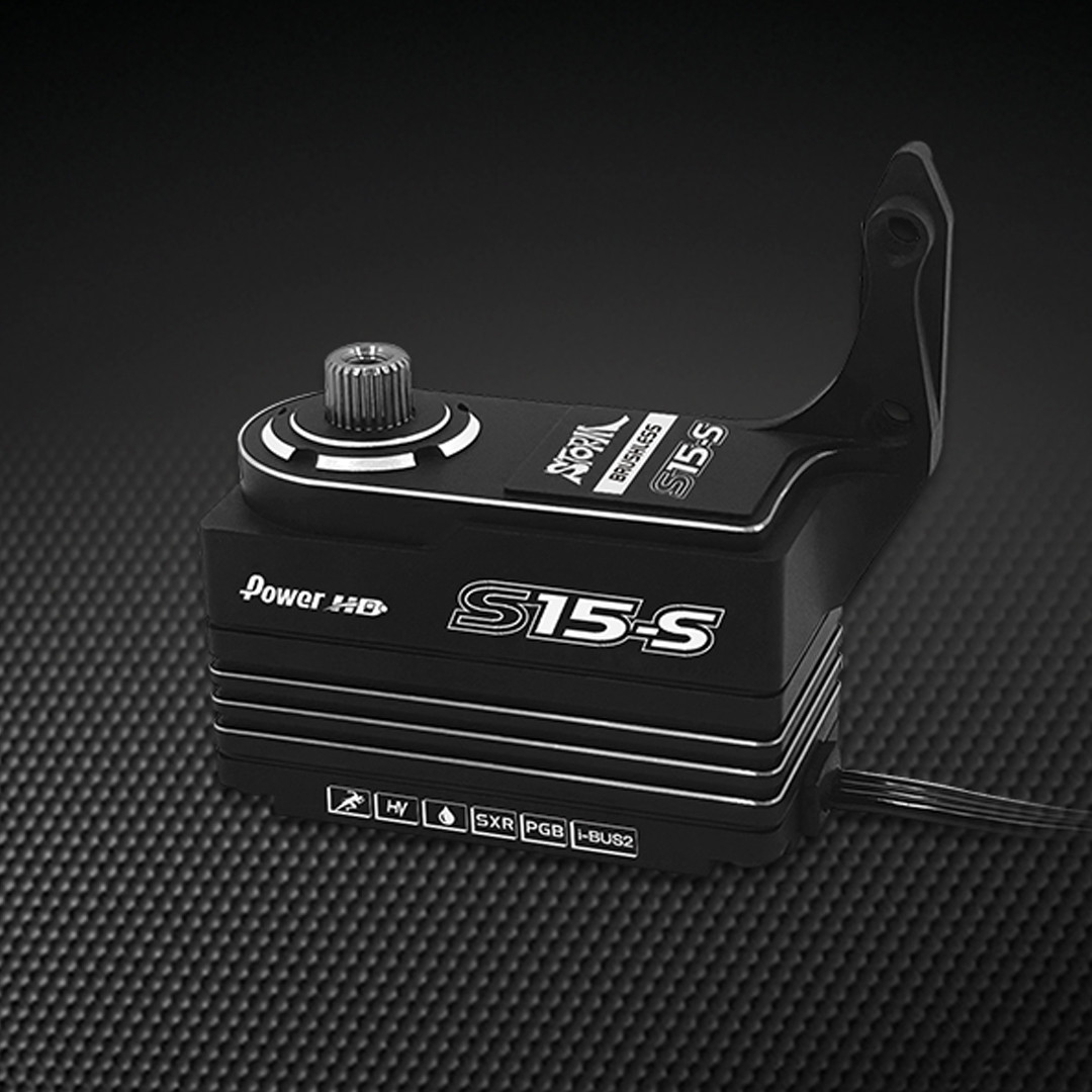 POWER HD S15-S Brushless Motor 229.1 oz / 0.050 Titanium & Steel