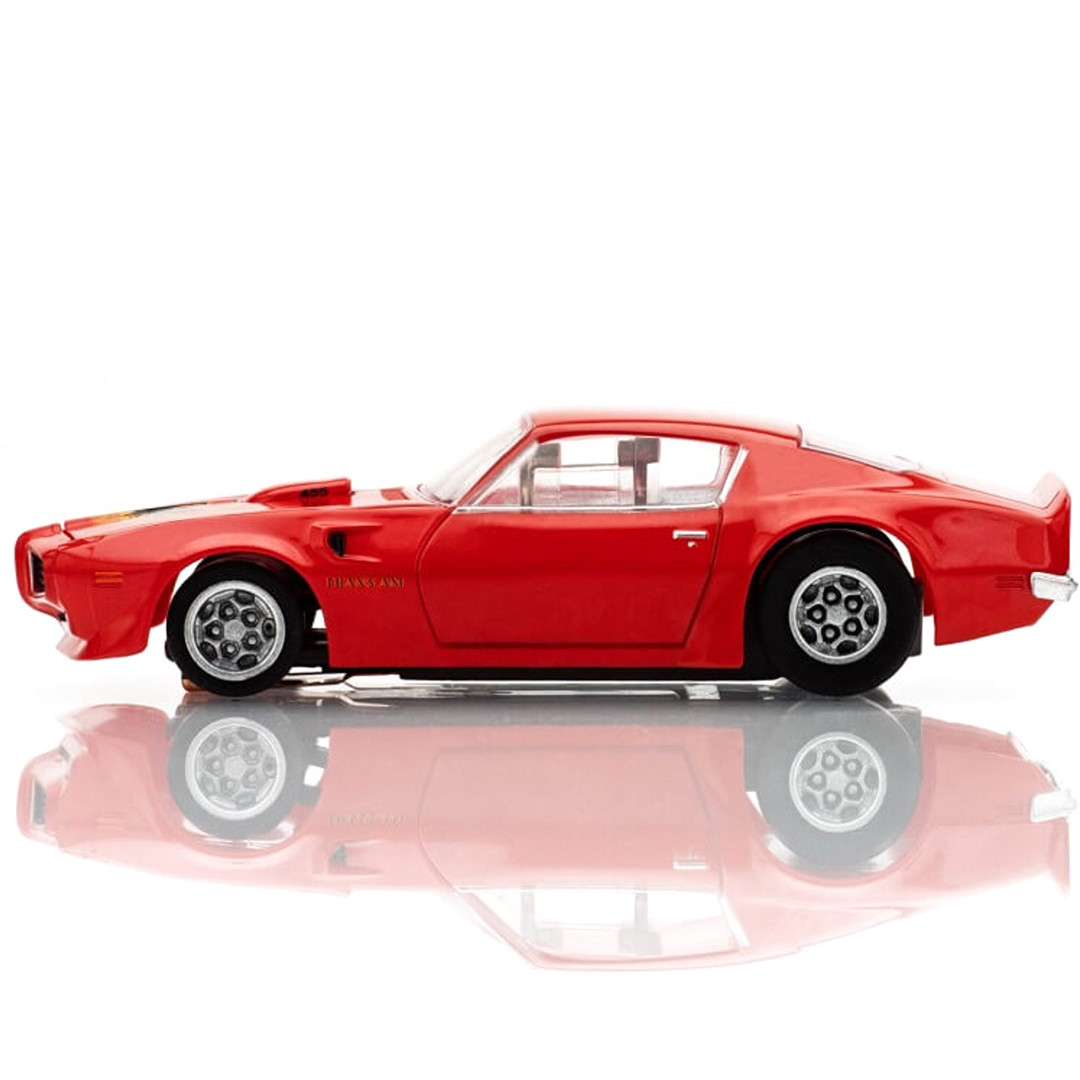 AFX 1973 Pontiac Firebird Trans Am Red HO Slot Car - Mega G+ AFX22097 Auto World