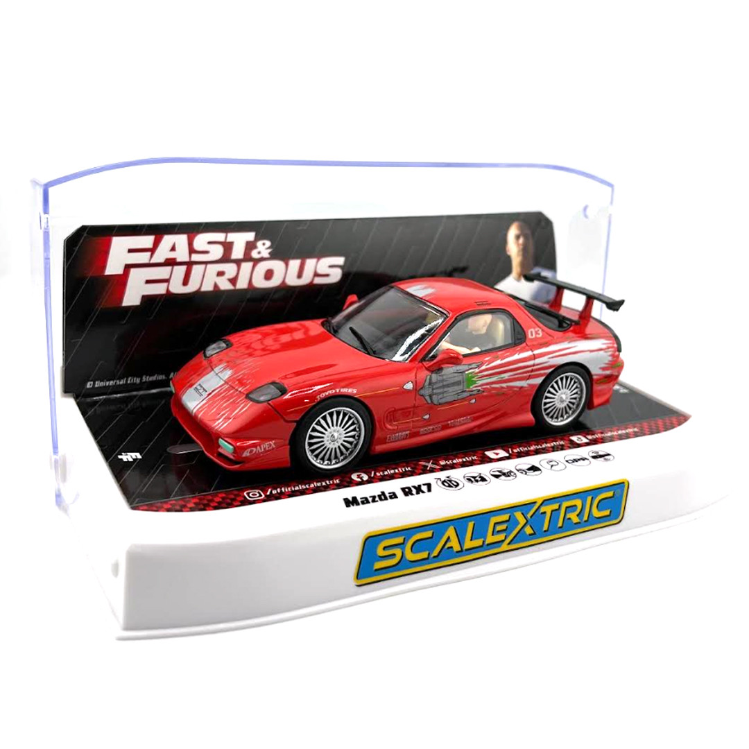 Scalextric C4592 Mazda RX7 - Dom Toretto - The Fast And The