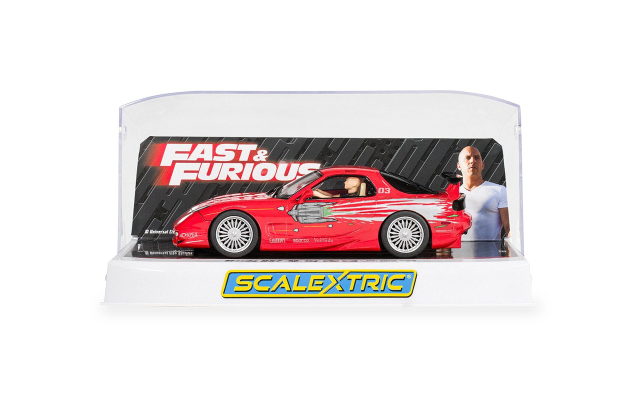 Scalextric C4592 Mazda RX7 - Dom Toretto - The Fast And The
