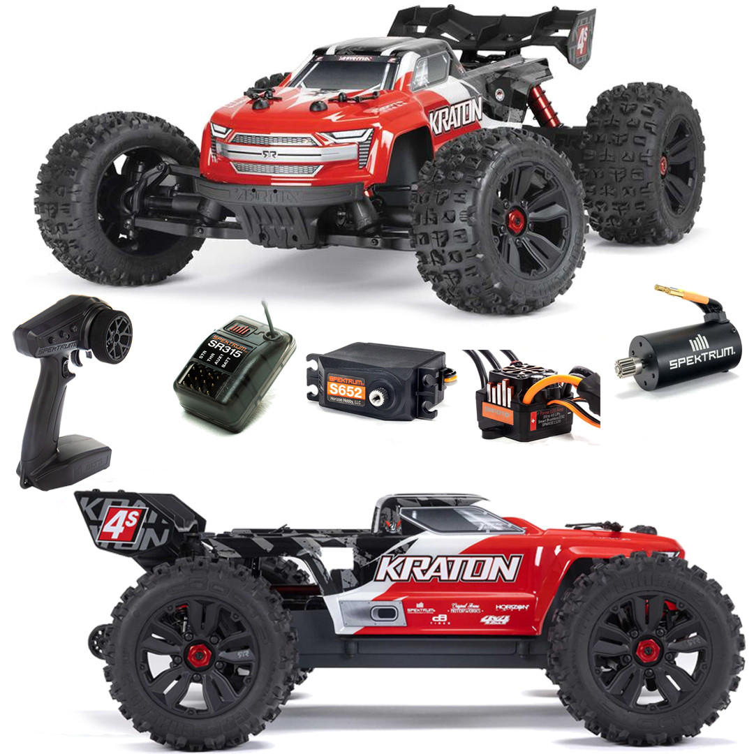 ARRMA ARA4408V2T3 1/10 KRATON 4X4 4S V2 BLX Speed Monster Truck