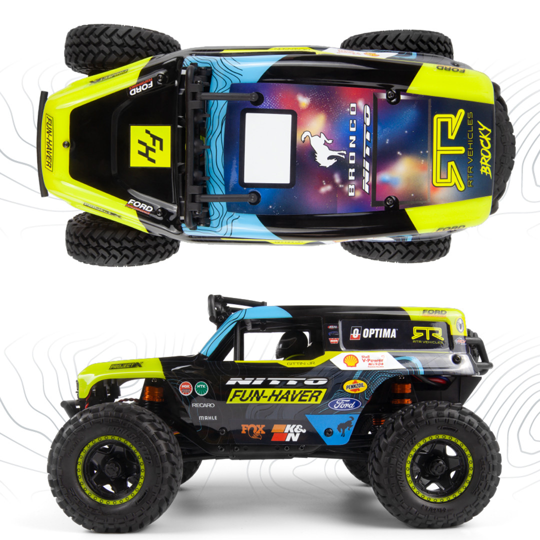 HPI 160804 1/18 Venture18 U4 Brushed Ford Bronco 4400 - VGJR RTR