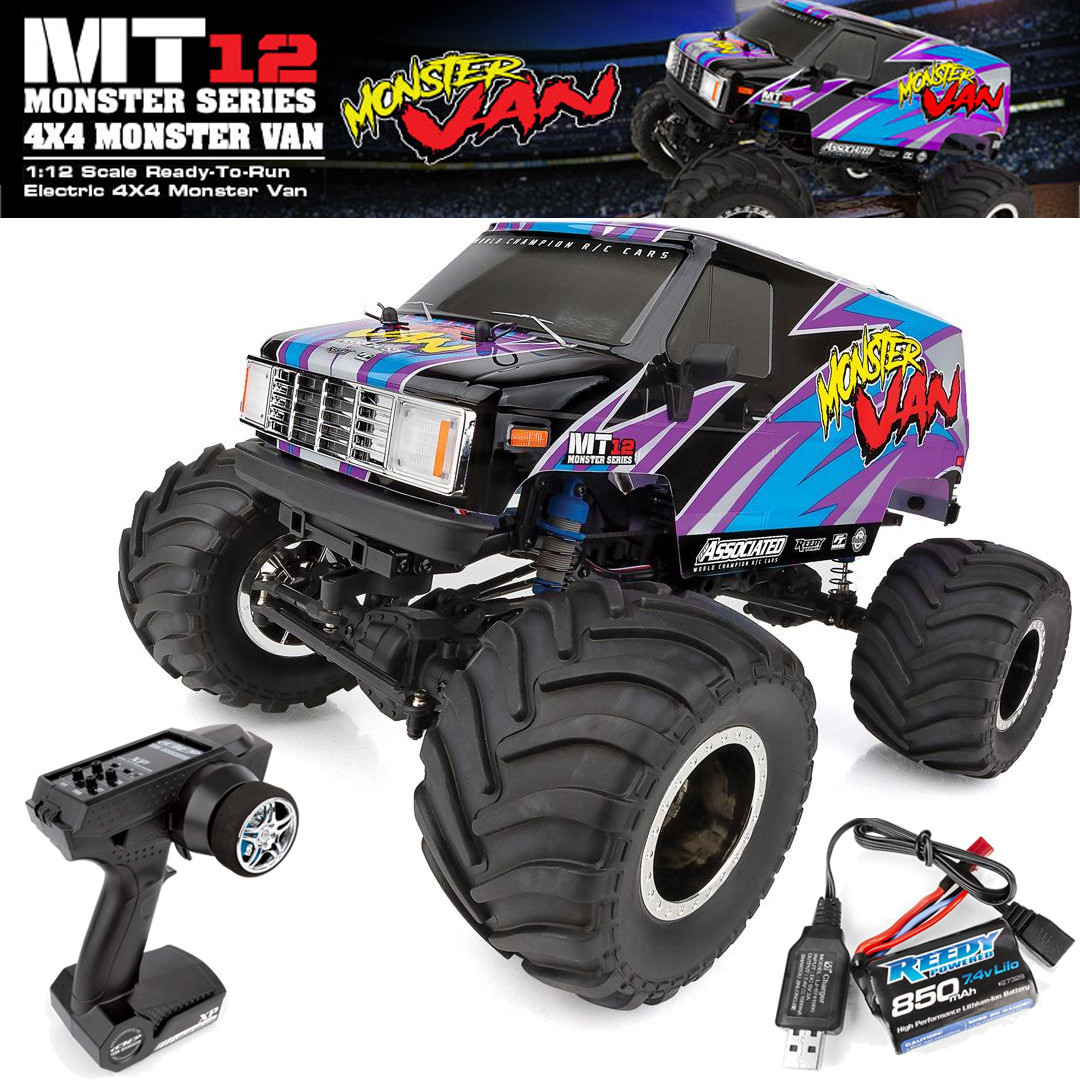 Associated MT12 4x4 Monster Van RTR ラジコン 【公式通販】
