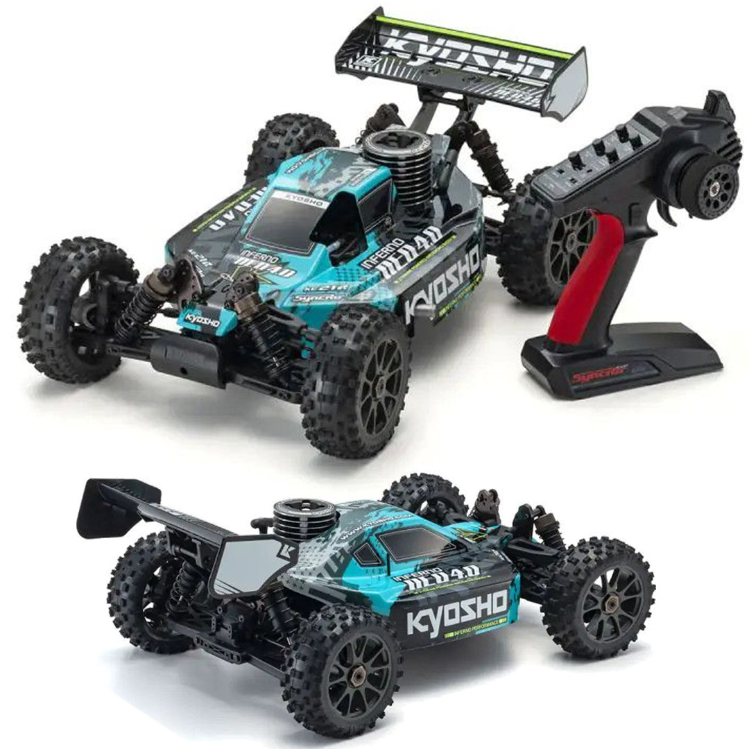 Kyosho 33029T2 1/8 RC.21Engine Powered 4WD Racing Buggy INFERNO