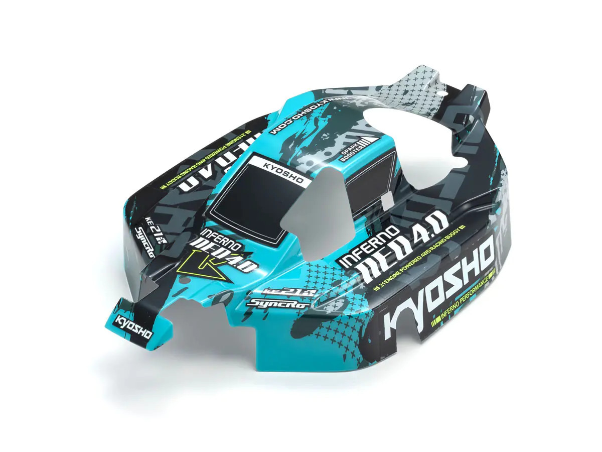 Kyosho 33029T2 1/8 RC.21Engine Powered 4WD Racing Buggy INFERNO
