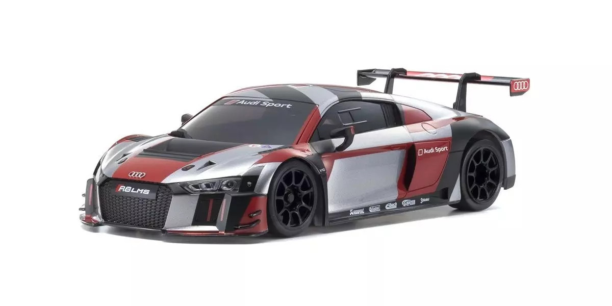 Kyosho 32357RGB MINI-Z RWD MR-04 RTR Audi R8 LMS 2016 “Gray/Red