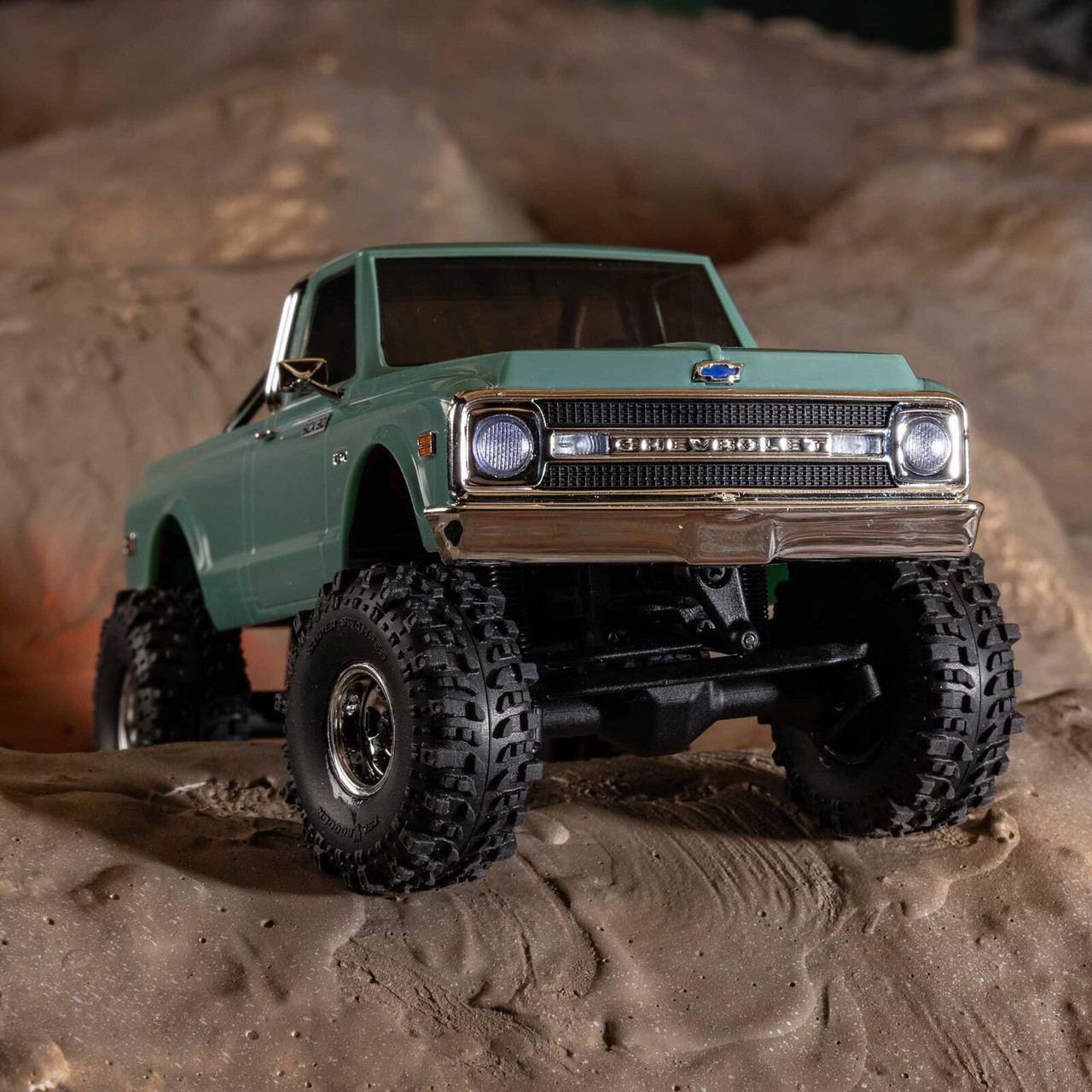 Axial 1/30 Axial SCX30 Chevrolet K10 RTR Crawler Green w/ Battery