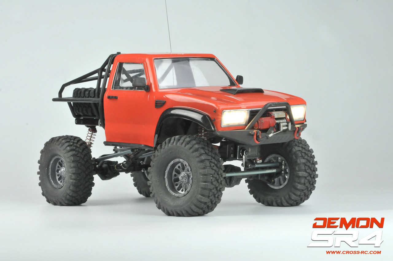 Cross RC SR4B 1/10 Demon 4x4 Crawler Kit, w/ Lexan Body and Metal