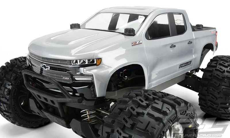 Pro-Line 3506-00 2019 Chevy Silverado Z71 Trail Boss Clear Body