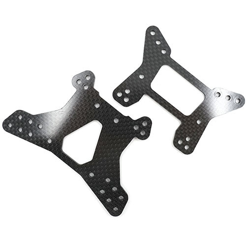 Yeah Racing - Ammortizzatore Posteriore Lungo In Grafite Per Tamiya XV-01 - XV01-030