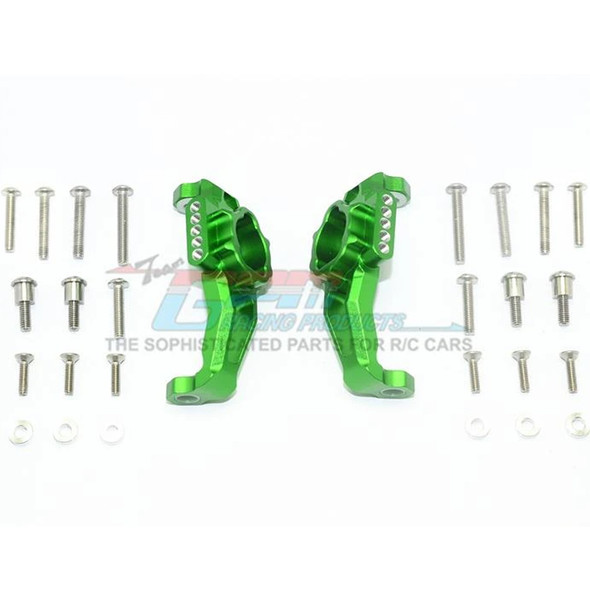 GPM Racing Aluminum Adjustable Front C Hub (1Pr) Set Green : TRX-4 / TRX-6