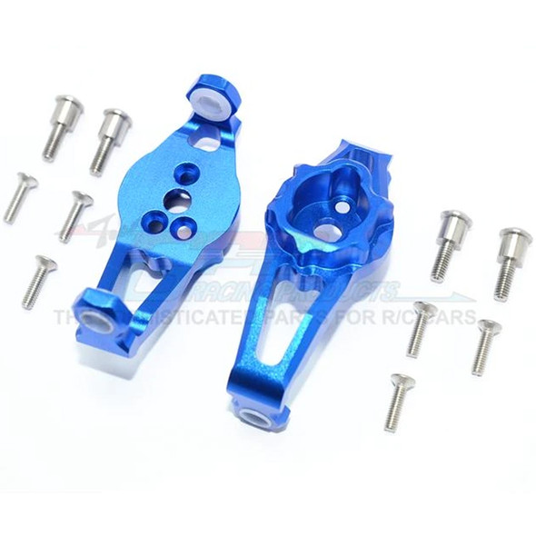 GPM Racing Aluminum Front C Hubs (12Pcs) Set Blue : TRX-4 / TRX-6