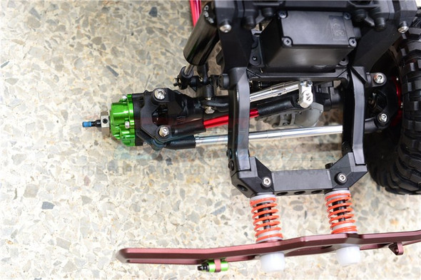 GPM Alum Outer Portal Drive Housing Front Or Rear (2Pcs) Set Brown : TRX-4 / TRX-6 GPM Alum Outer Portal Drive Housing Front Or Rear (2Pcs) Set Brown : TRX-4 / TRX-6
