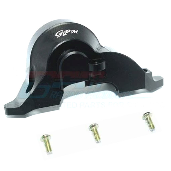 GPM Alum Transmission Upper Spur Gear Case Cover (4Pcs) Black : TRX-4 / TRX-6 GPM Alum Transmission Upper Spur Gear Case Cover (4Pcs) Black : TRX-4 / TRX-6