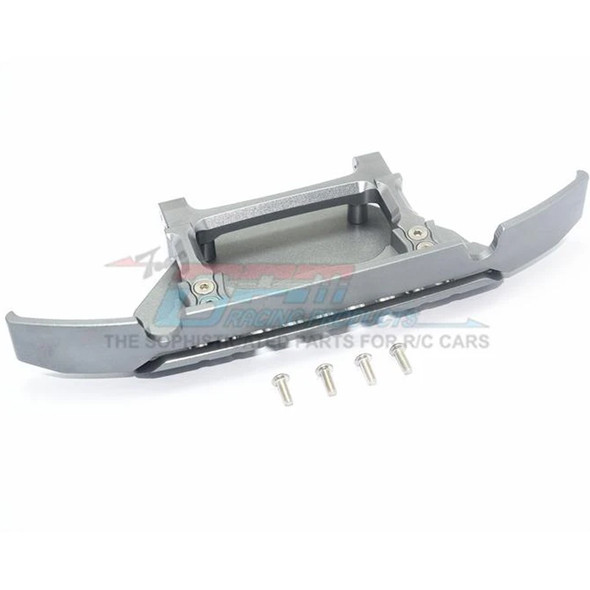 GPM Alu-Stabilisierungsplatte Für Traxxas TRX-4 Bronco/Blazer/G500 – 1-teilig, Grau/silber