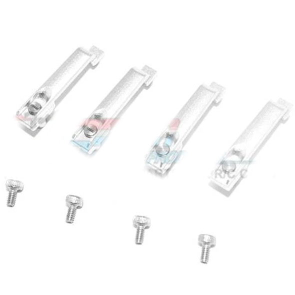 GPM Racing Aluminum Door Handle (4Pcs) Set Silver : TRX-6