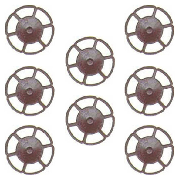 Kadee #2022 Miner Brake Wheel Red (8) Freight Car Detail Parts HO Scale