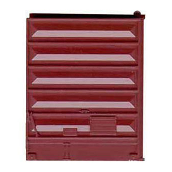 Kadee #2226 8' Pullman Standard PS Doors Low Tack Board Boxcar Red Freight Car HO Scale