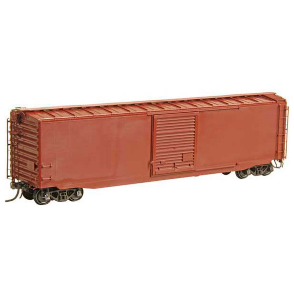 Kadee #4105 50' PS-1 Boxcar Kit w/ 9' Door & Roof Walk Unpainted Undercoated HO Scale