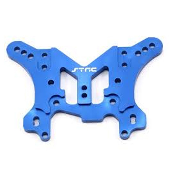 STRC STLB2170B HD Aluminum Rear Shock Tower Blue : Ten-SCTE STRC STLB2170B HD Aluminum Rear Shock Tower Blue : Ten-SCTE