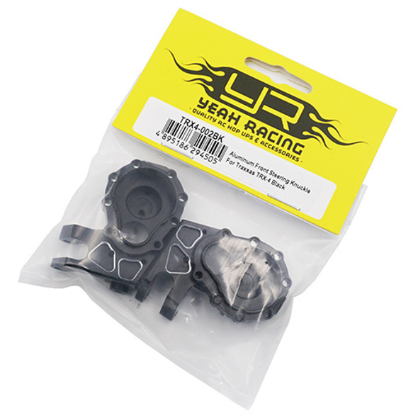 Yeah Racing TRX4-002BK Alum Front Steering Knuckle Black (2) : TRX-4 / TRX-6