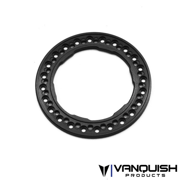 Vanquish VPS05160 1.9 Aluminum Dredger Beadlock Ring Black Anodized