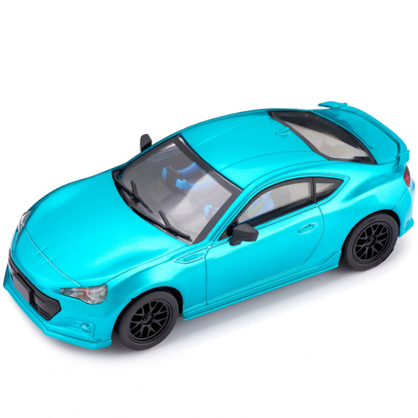 Slot It  Policar CT01u Subaru BRZ - Cyan 1/32 Scale Slot Car