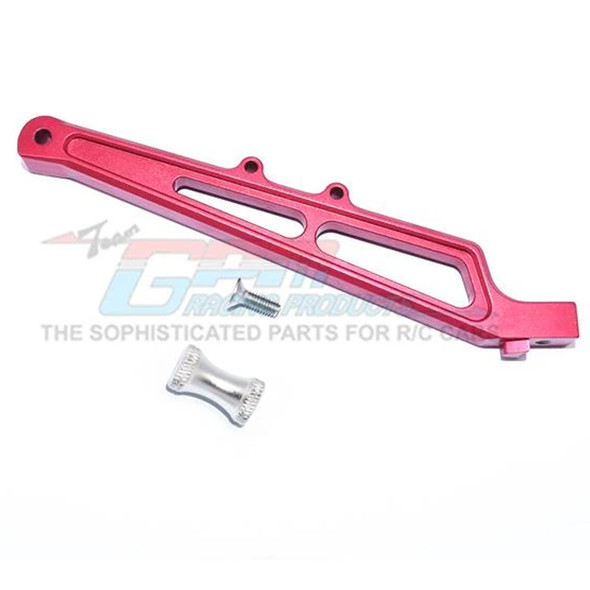 GPM Racing Aluminum Rear Chassis Brace & Collar Red : Limitless / Infraction