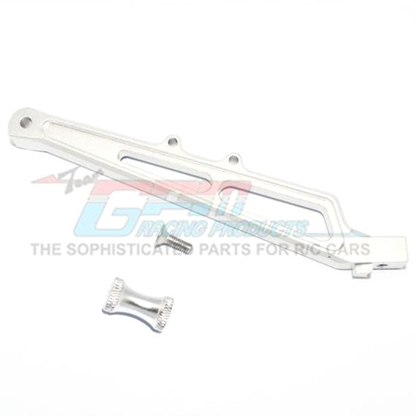 GPM Racing Aluminum Rear Chassis Brace & Collar Silver : Limitless / Infraction