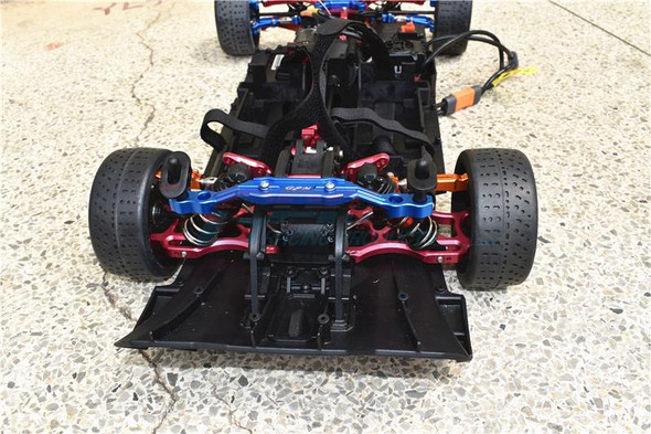GPM Aluminum Front Or Rear Body Post Stabilizer (5Pcs) Set Red : Infraction