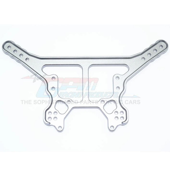 GPM Racing Aluminum Rear Damper Plate (1Pc) Grey : Kraton / Outcast / Talion