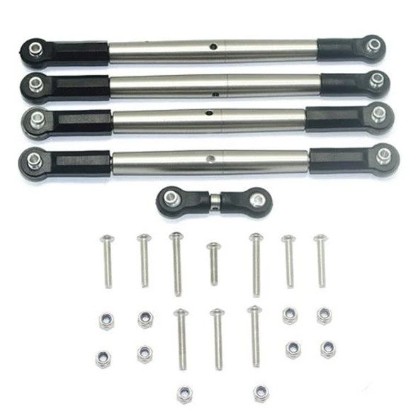 GPM Stainless Steel Adjustable Tie Rods : Kraton/Outcast/Notorious/Talion 6S BLX