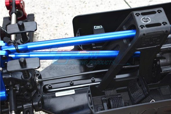 GPM Racing Aluminum Front Support Brace Bar - (1Pc) Black : Kraton 8S BLX