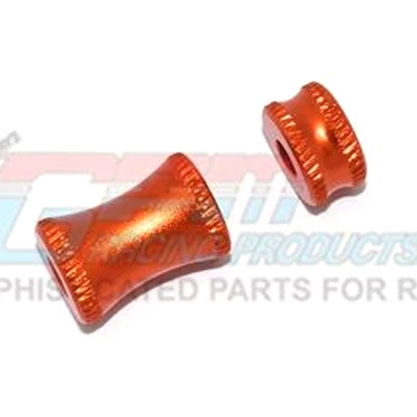 GPM Racing Aluminum Collar For Rear Chassis Brace (2Pcs) Set Orange : 1/7 Mojave