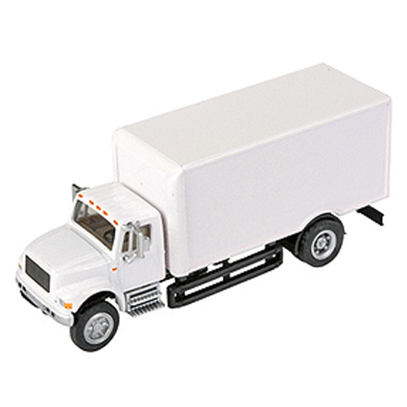 Walthers International (R) 4900 Single-Axle Box Van White Cab & Box HO Scale