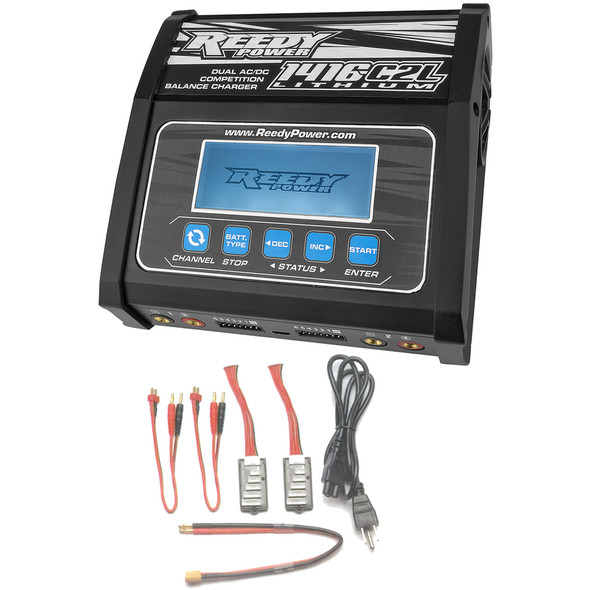 Associated 27203 Reedy 1416-C2L Dual AC/DC Competition Balance Charger