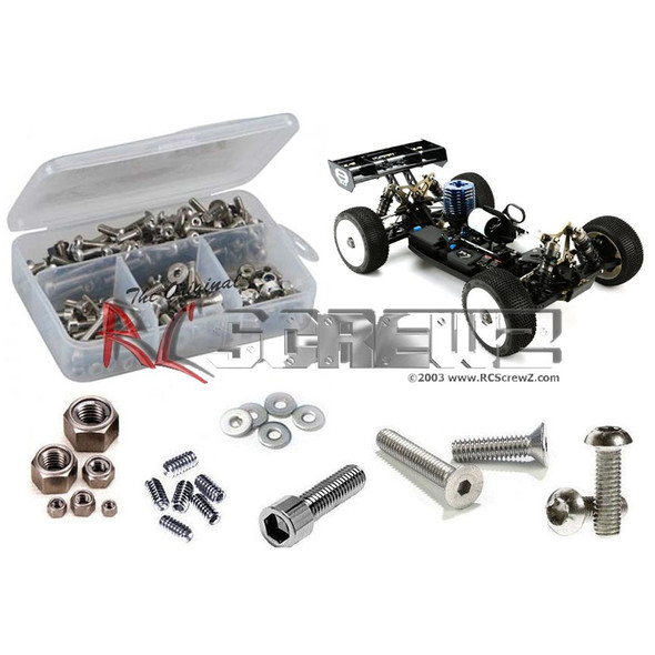 RC Screwz LOS069 Losi 8ight 3.0 Nitro TLR04000 Stainless Screw Kit