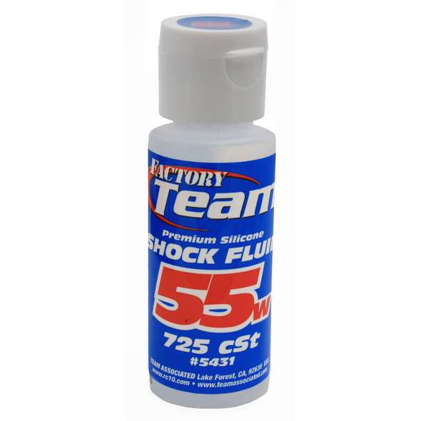 Associated 5431 Silicone Shock Oil Fluid 55wt (725 cSt) 2 oz