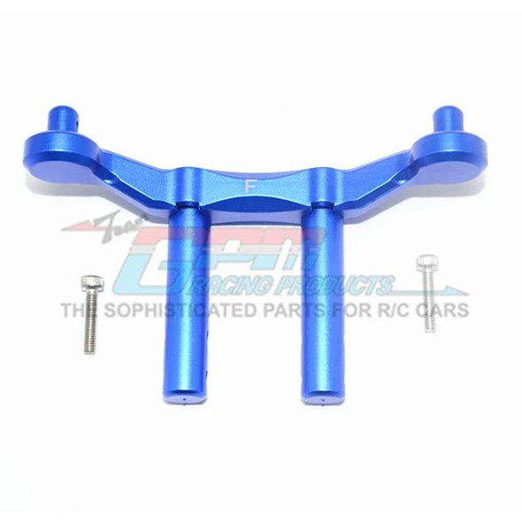 GPM Racing Aluminum Front Body Mount & Post Blue : 4x4 Granite / Big Rock GPM Racing Aluminum Front Body Mount & Post Blue : 4x4 Granite / Big Rock