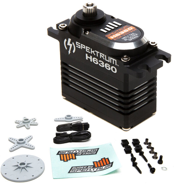 Spektrum H6360 Standard Digital HV Brushless Mid Torque Ultra Speed Heli Tail Servo Spektrum H6360 Standard Digital HV Brushless Mid Torque Ultra Speed Heli Tail Servo