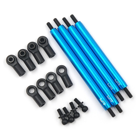 Yeah Racing TACC-018BU Aluminum Upper Link Set : Tamiya CC02 Blue