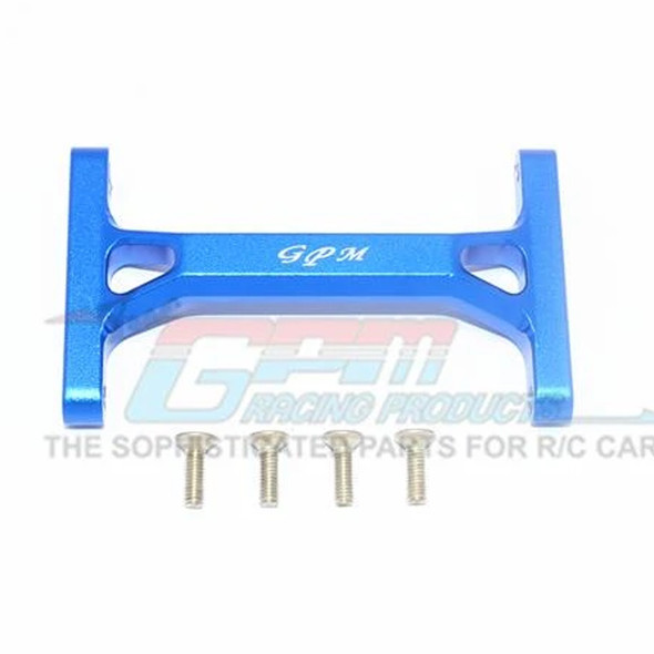 GPM Aluminum Rear Chassis Brace Blue : Element Enduro Sendero Trail Truck